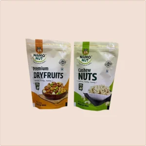 NAMO NUTS PREMIUM DRY FRUITS STADY WITH ZIPPER POUCH